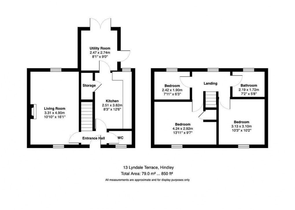 Floorplan for Lynwood Terrace , WN2