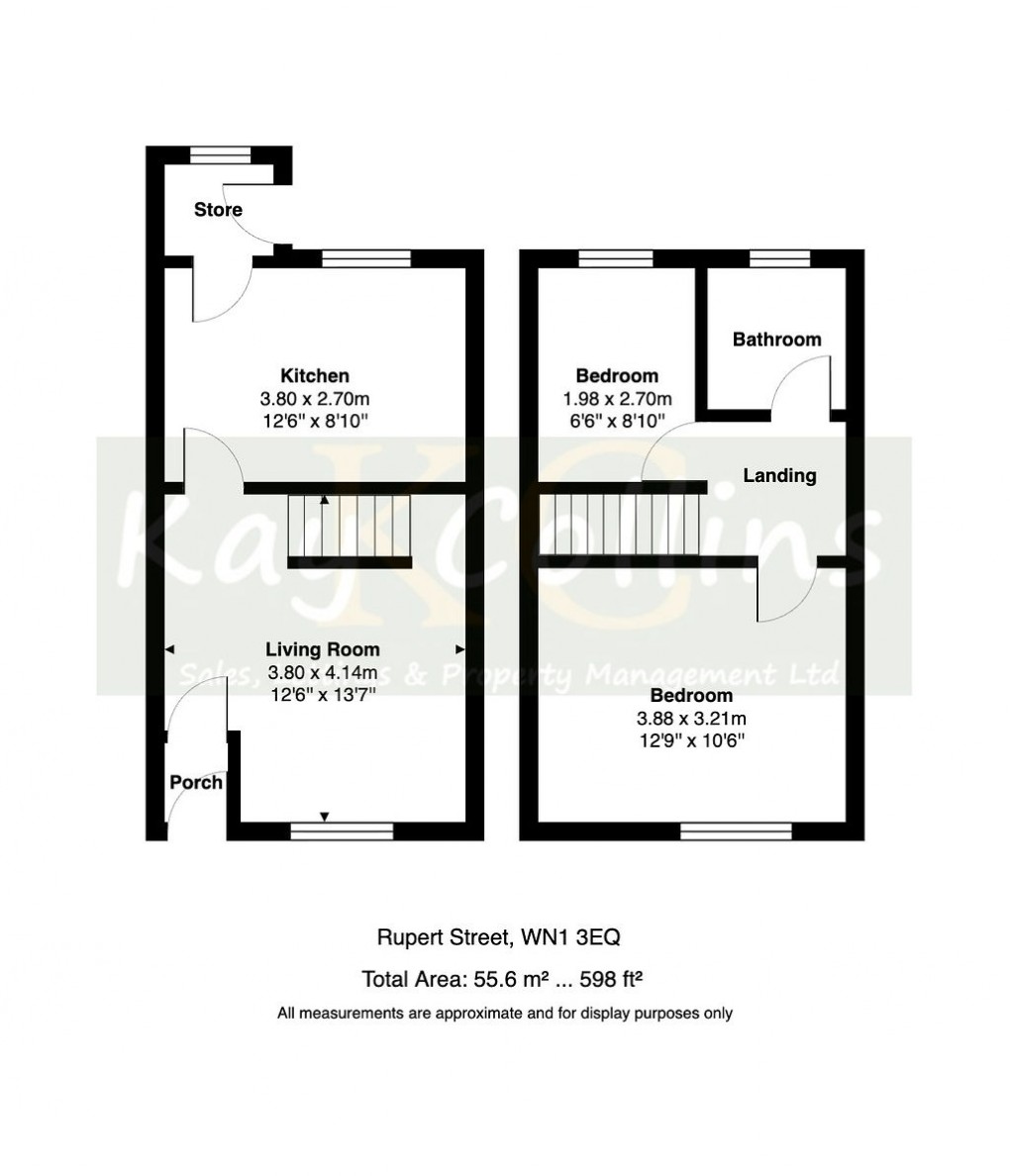 Floorplan for Rupert Street, Scholes