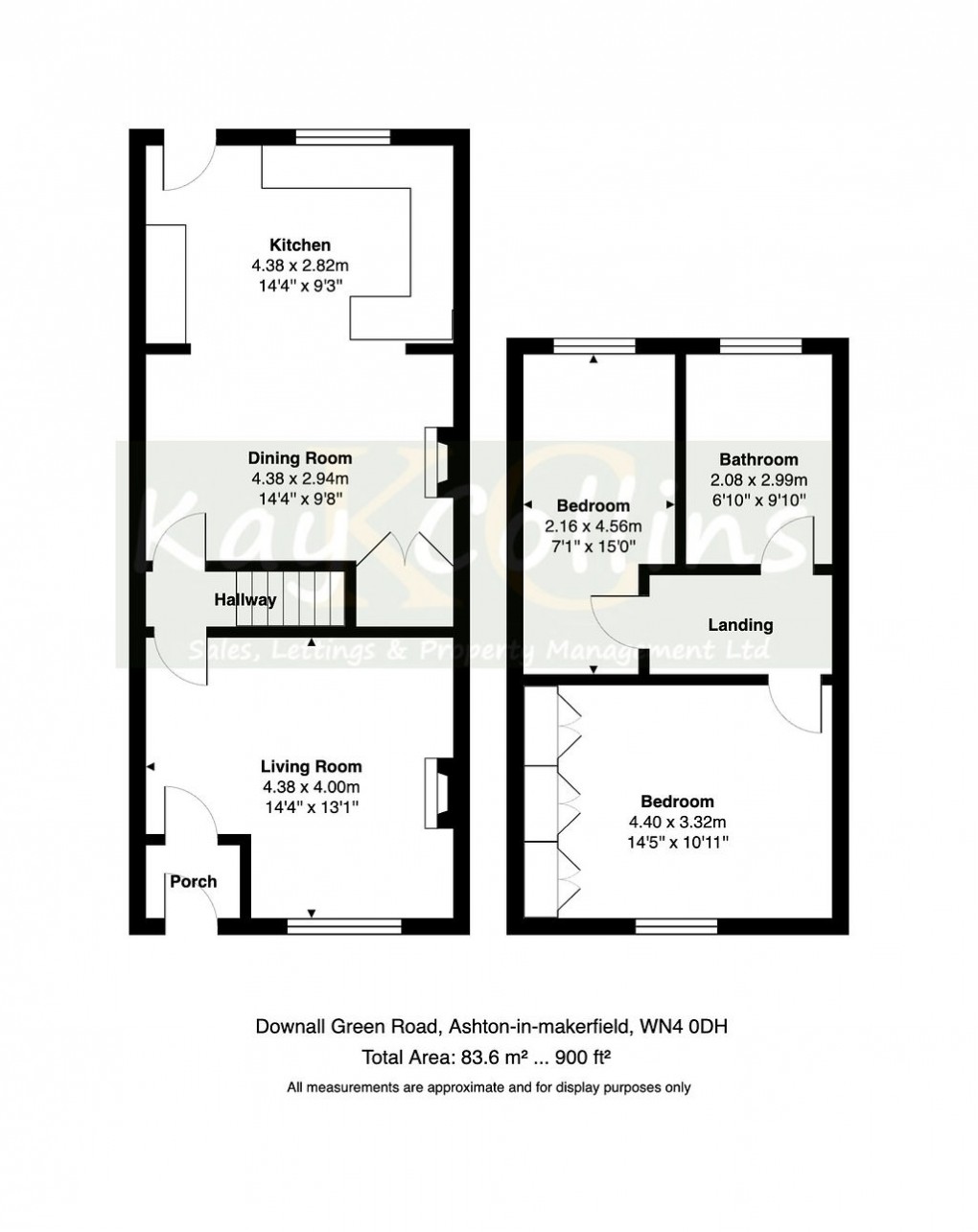 Floorplan for Downall Green Road, Ashton In Makerfield