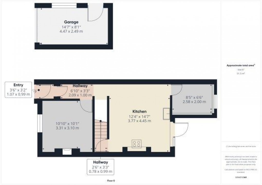 Floorplan for Heaton Street , Standish