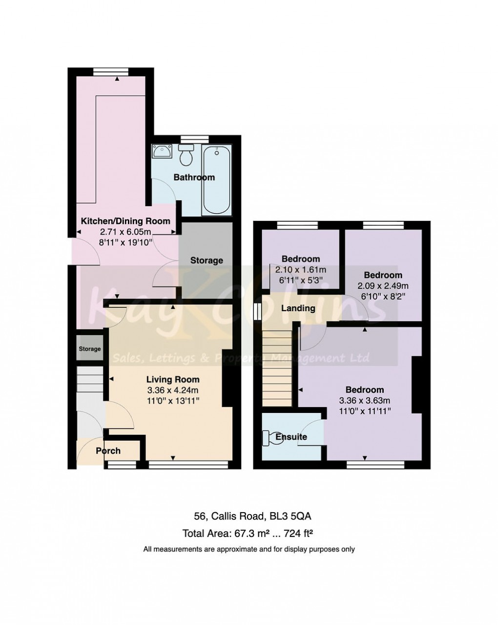 Floorplan for Callis Road, Bolton