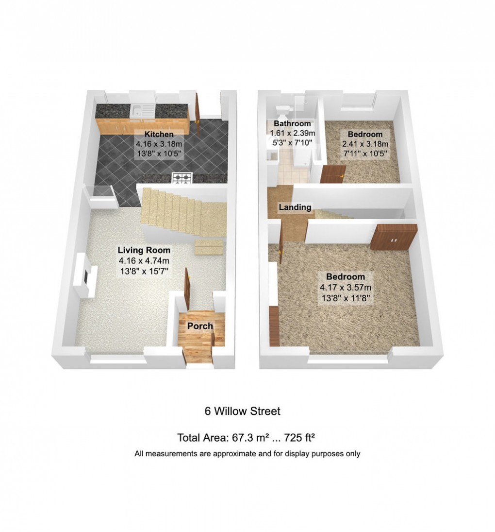 Floorplan for Willow Street , Abram