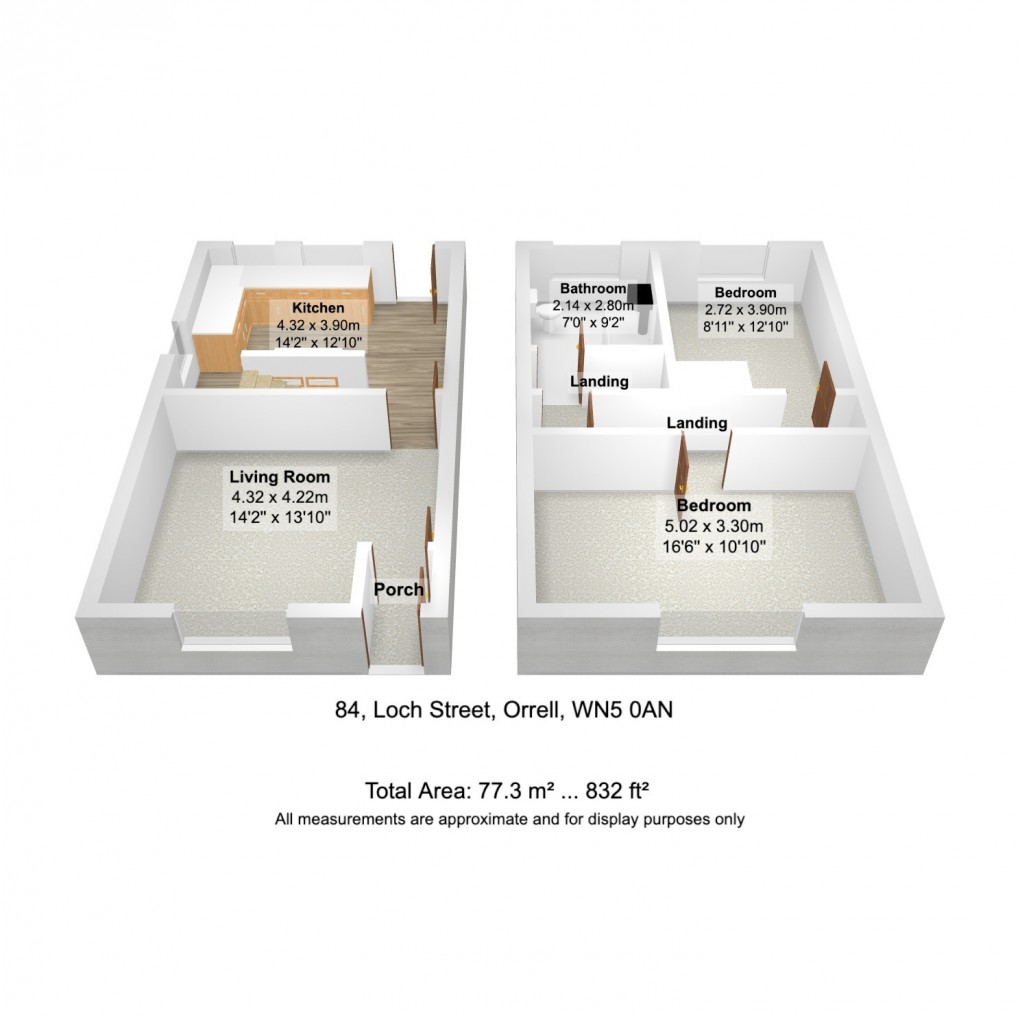 Floorplan for Loch Street, Orrell