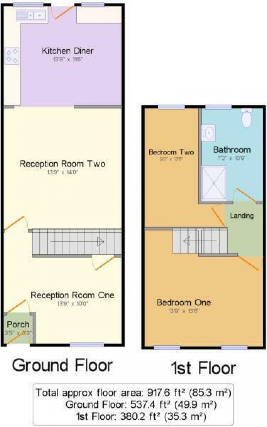 Floorplan for Haigh Road, Haigh