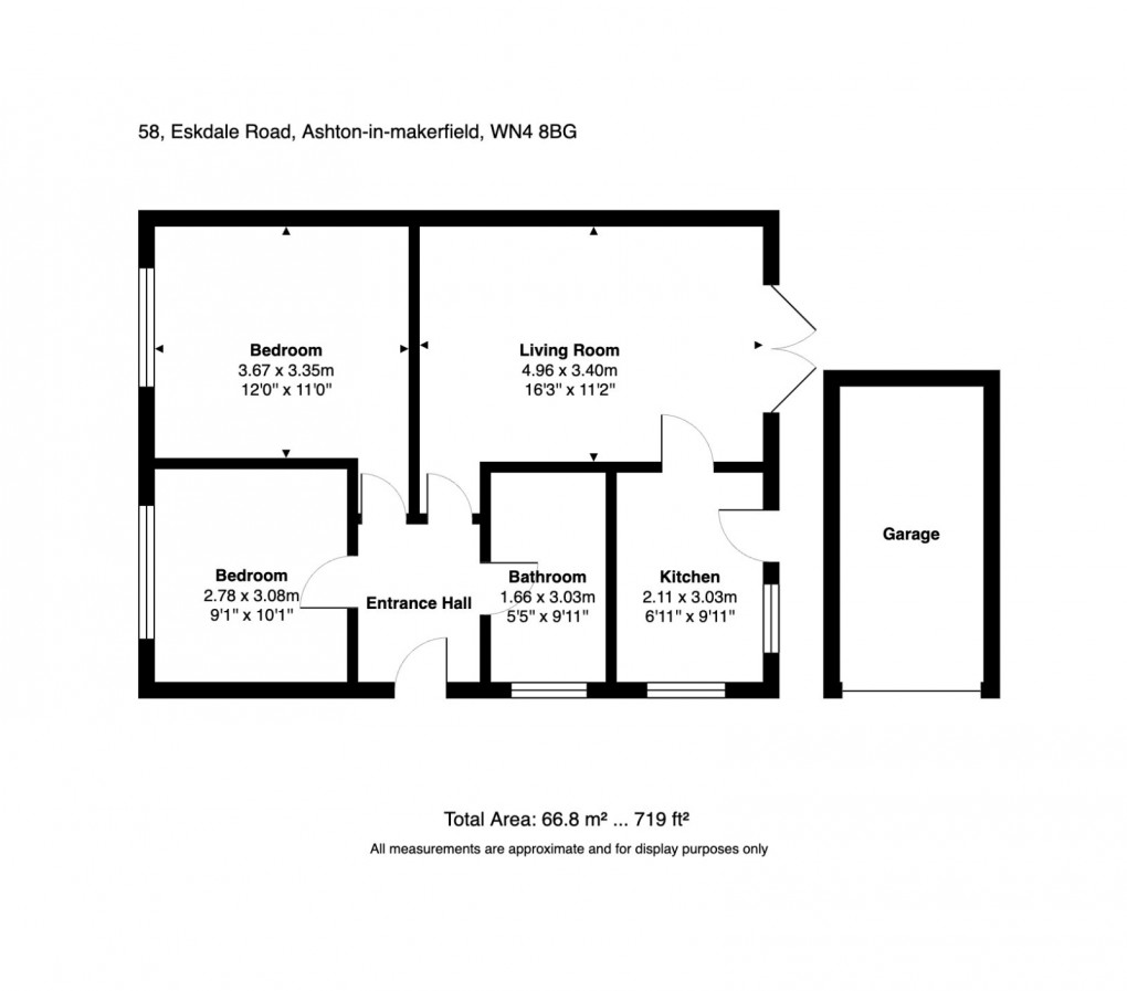 Floorplan for Ashton-in-Makerfield, Wigan, WN4