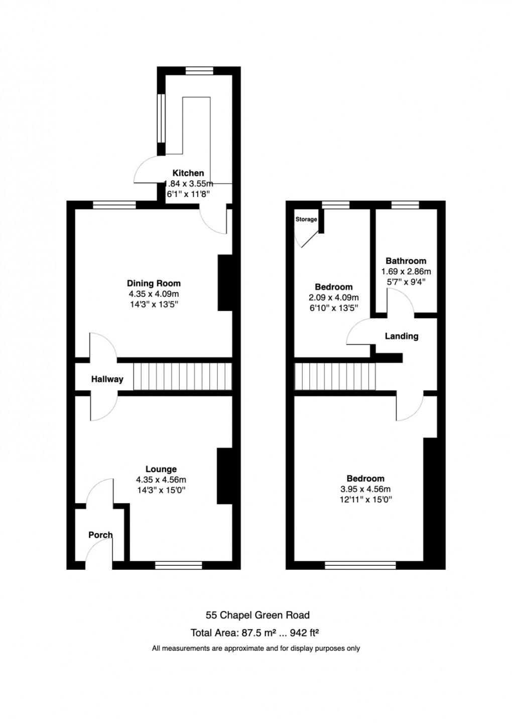 Floorplan for Hindley , WN2